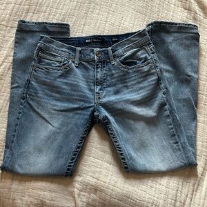 Men’s buckle jeans/ Jake straight leg